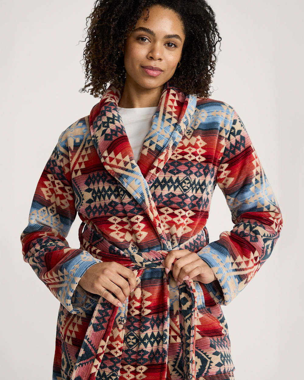 Shop Women's Cotton Terry Velour Bathrobe for Cozy Comfort - Pendleton Hot Sale