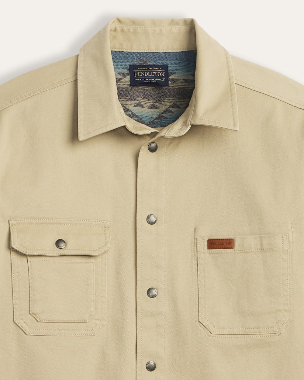 Shop Men's Versatile Long-Sleeve Coton Twill Work Shirt - Pendleton Latest