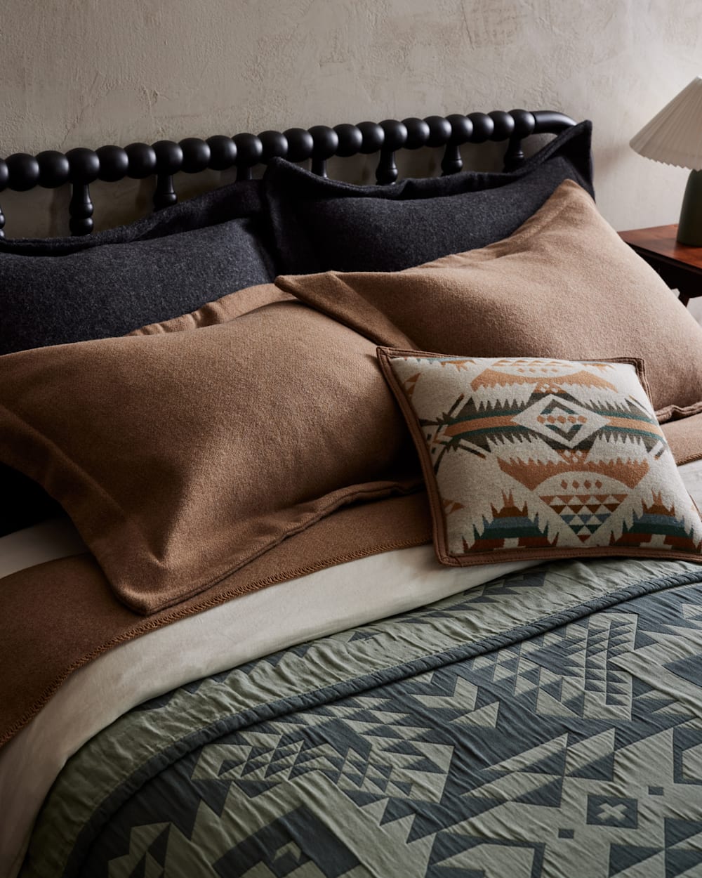 Shop Eco-Wise Wool Easy-Care Sham - Pendleton Trending