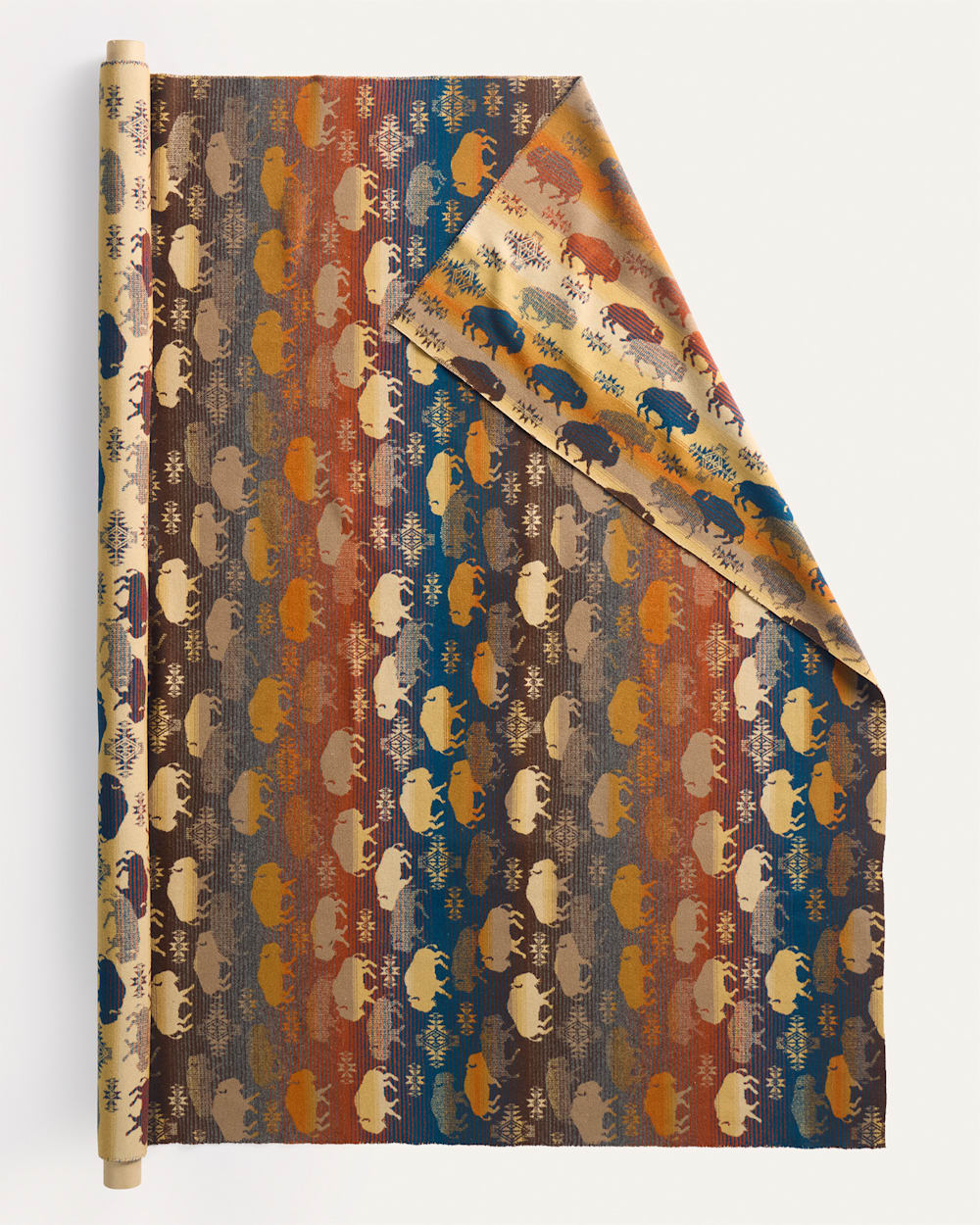 Land Of The Buffalo Heavyweight Jacquard Fabric - Pendleton Exclusive