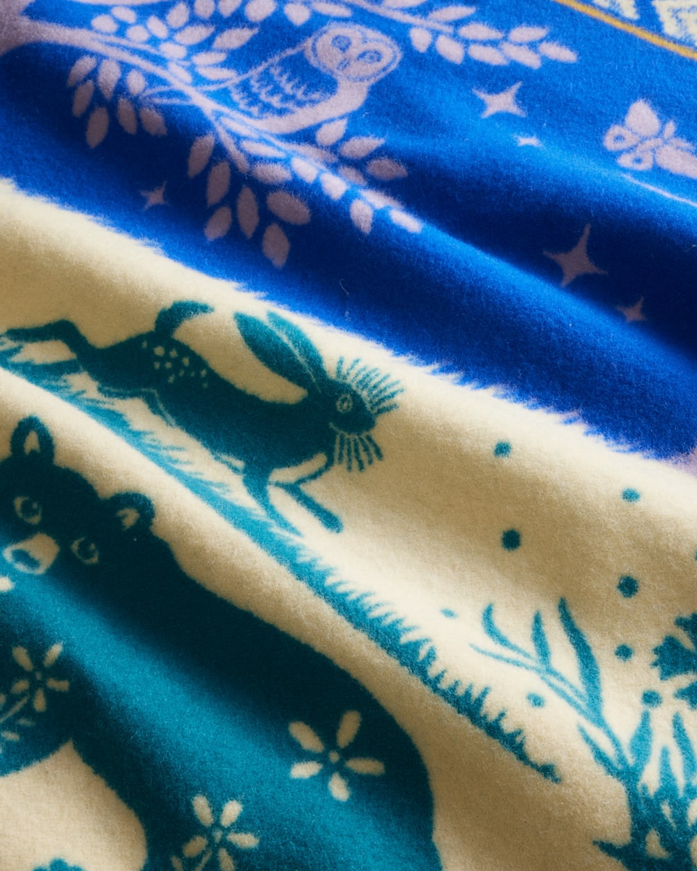 Folk Forest Crib Blanket - Pendleton Classic