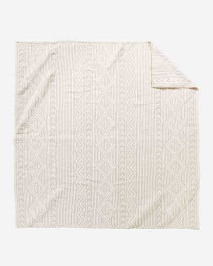 Ganado Cotton Matelasse Coverlet & Sham Set - Pendleton Deals