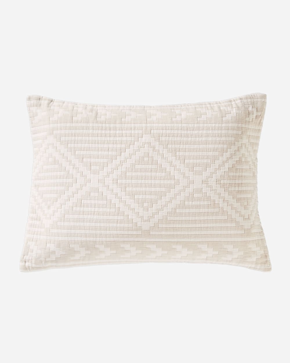 Ganado Cotton Matelasse Coverlet & Sham Set - Pendleton Deals