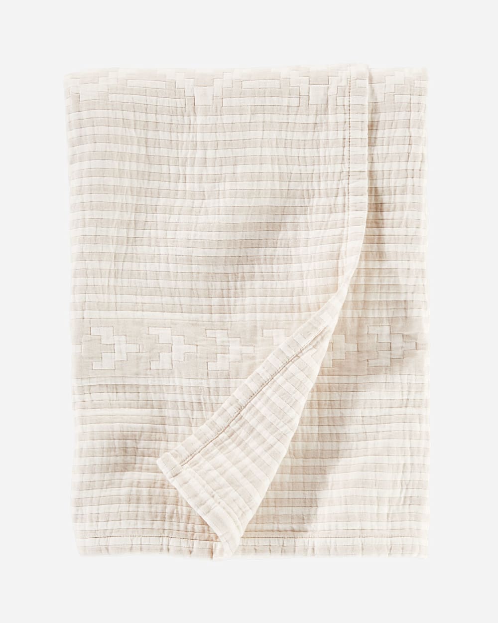 Ganado Cotton Matelasse Coverlet-Organic Cotton - Pendleton Premium