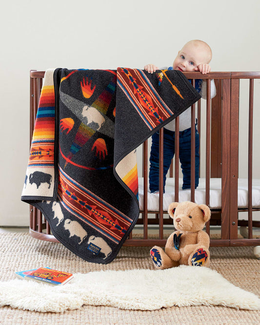 Big Medicine Crib Blanket - Pendleton Popular