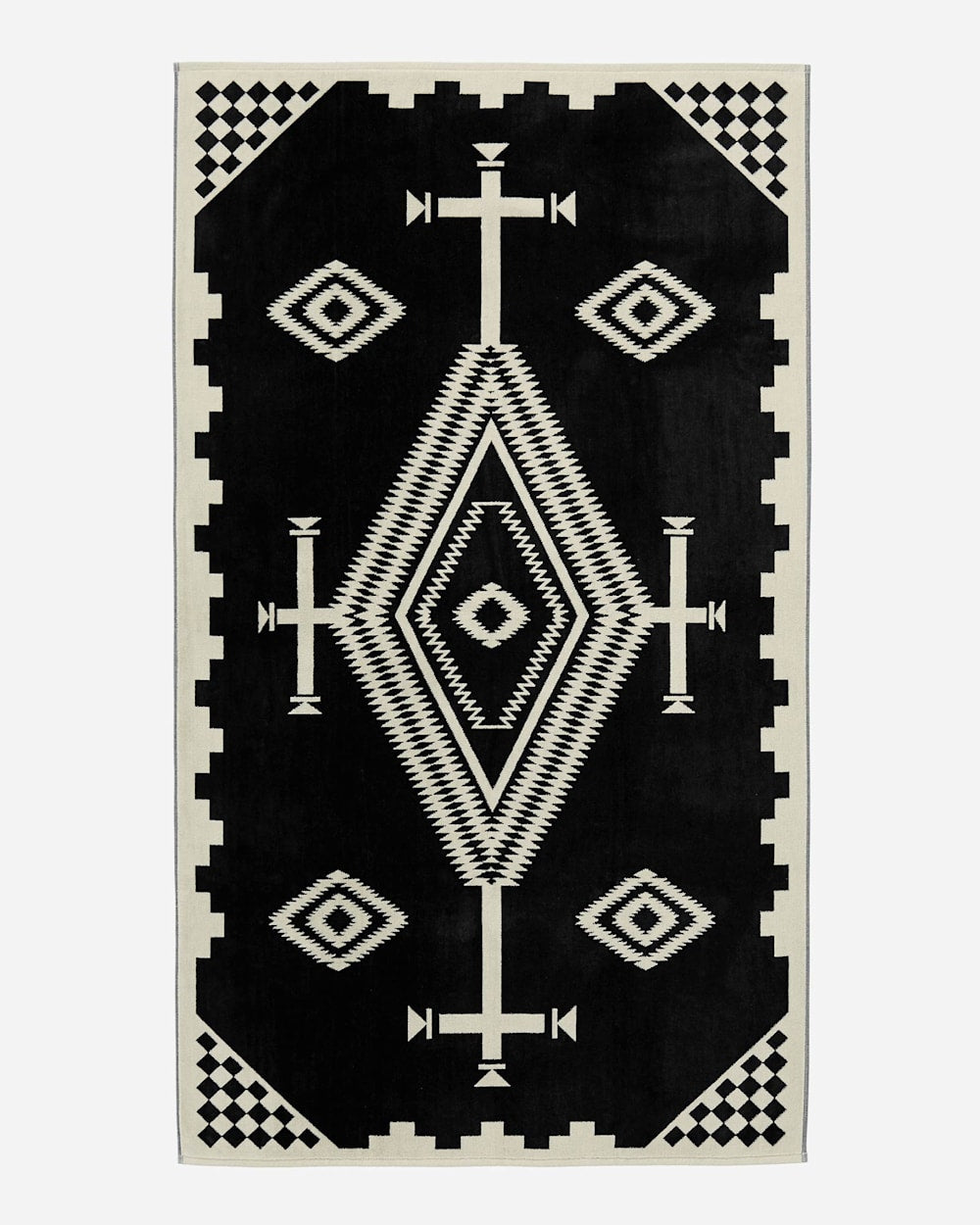 Los Ojos Plush Spa Towel - Pendleton Classic
