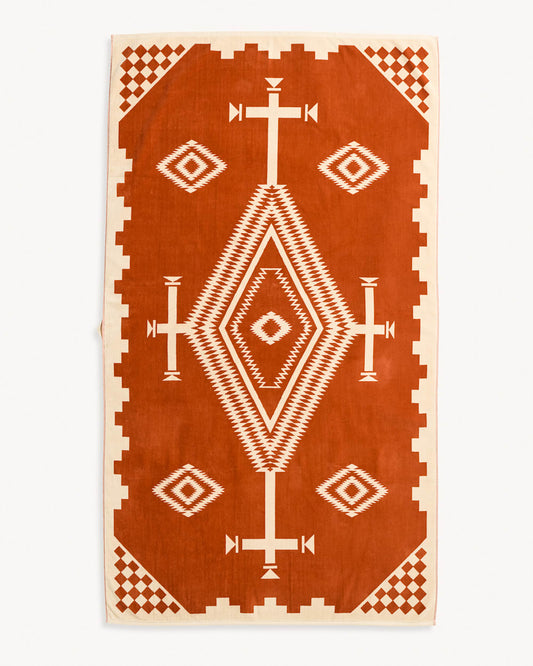 Los Ojos Plush Spa Towel - Pendleton Trusted