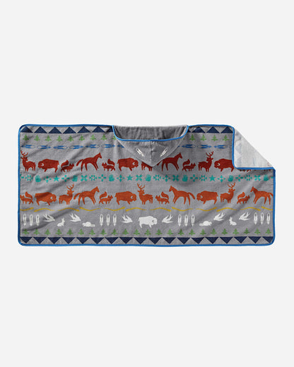 Shared Paths Hooded Towel - Pendleton Trending