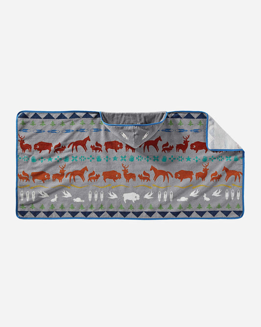 Shared Paths Hooded Towel - Pendleton Trending