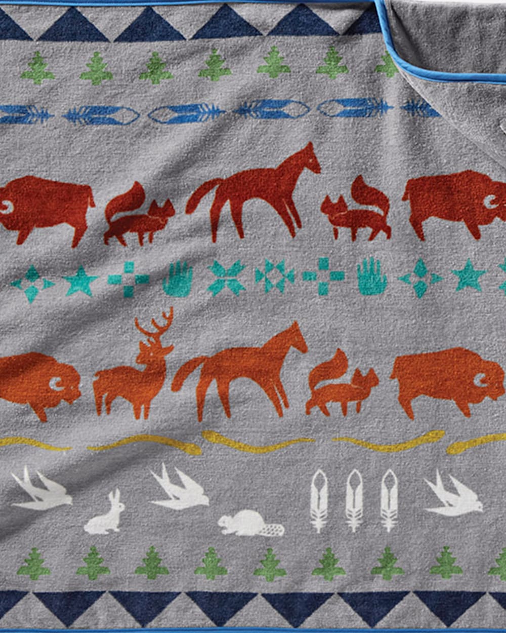Shared Paths Hooded Towel - Pendleton Trending
