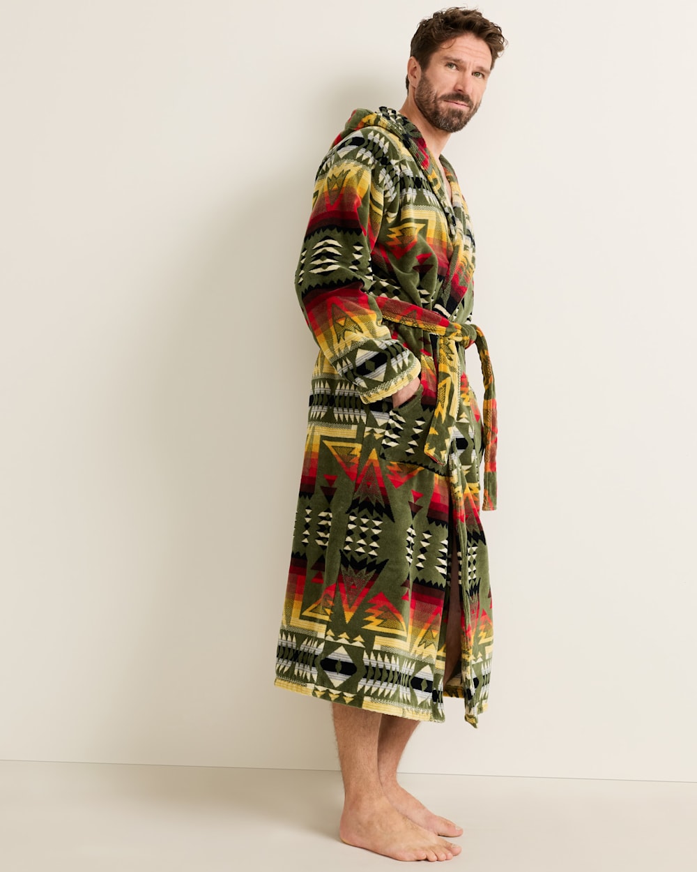 UNISEX PONDEROSA COTTON TERRY VELOUR BATHROBE - Pendleton Smart Buy