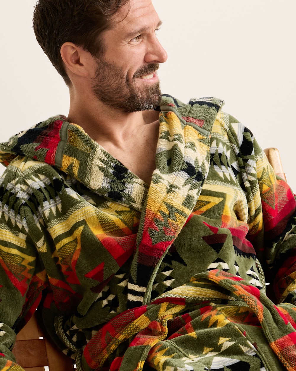 UNISEX PONDEROSA COTTON TERRY VELOUR BATHROBE - Pendleton Smart Buy