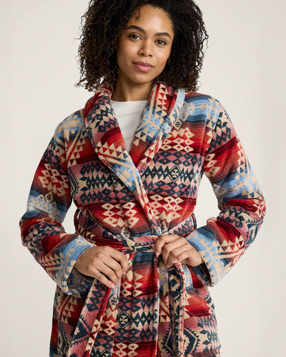 Shop Women's Cotton Terry Velour Bathrobe for Cozy Comfort - Pendleton Hot Sale