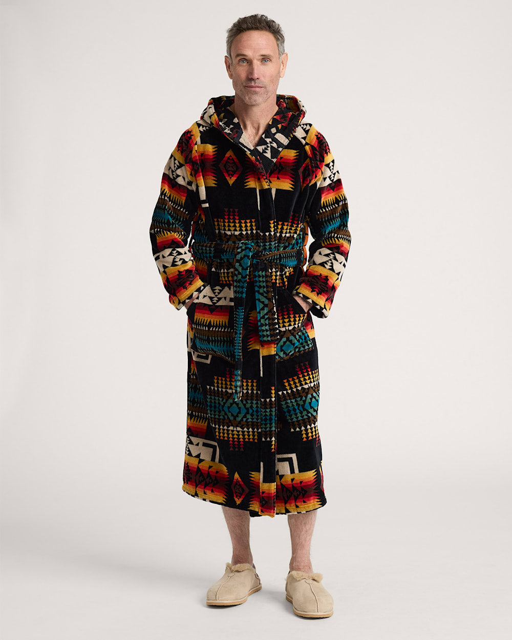 Shop Unisex Cotton Terry Velour Bathrobe for Comfort - Pendleton Everyday