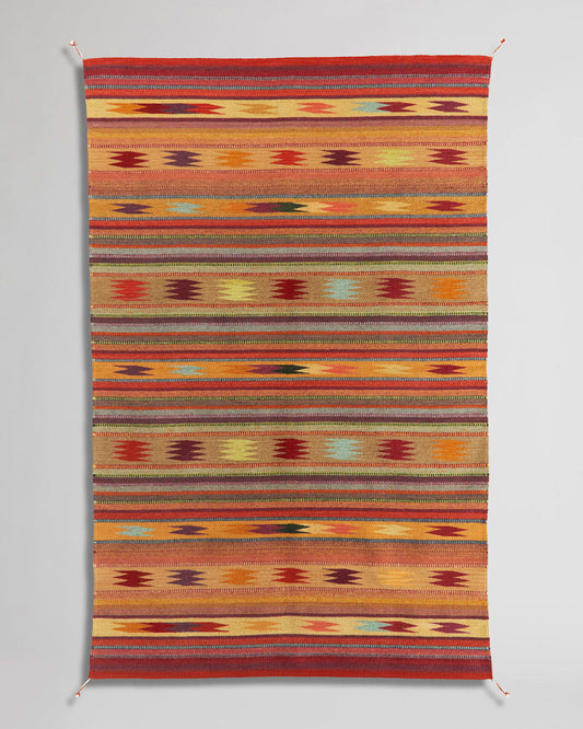 Rodeo Rug, A Brilliantly Colored Wool Rug - Pendleton Sale