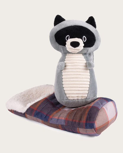 Buy Pet Plush Camping Raccoon Toy Fun and Durable Plush - Pendleton Featured