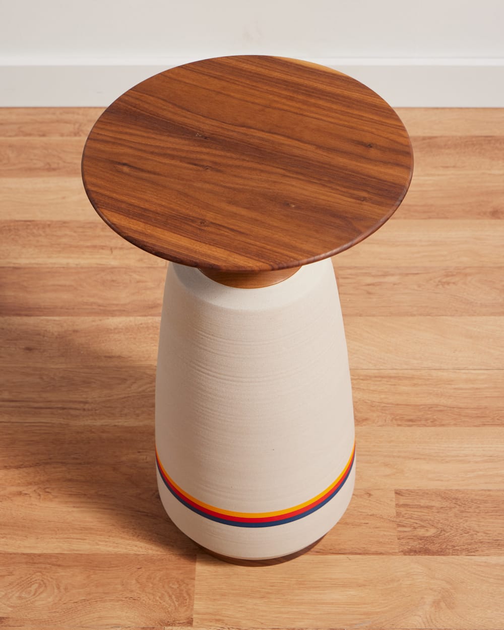 Handmade Stoneware & Wood Cocktail Table - Pendleton Sale