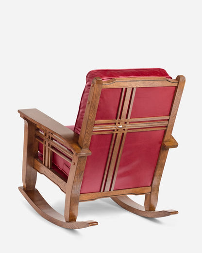 Stagecoach Leather Rocker - Pendleton Top Pick