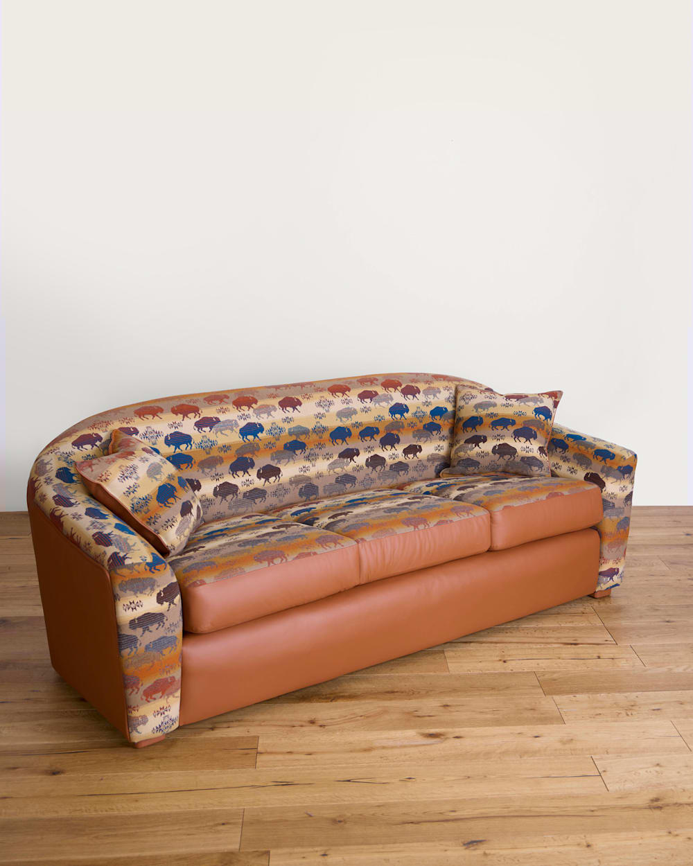 Shop Prairie Rush Hour Barrel Sofa for Cozy Stylish Seating - Pendleton Best Seller
