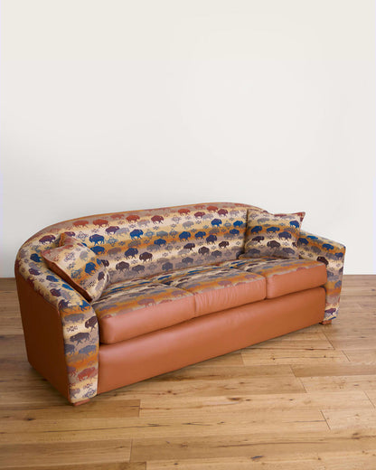 Shop Prairie Rush Hour Barrel Sofa for Cozy Stylish Seating - Pendleton Best Seller