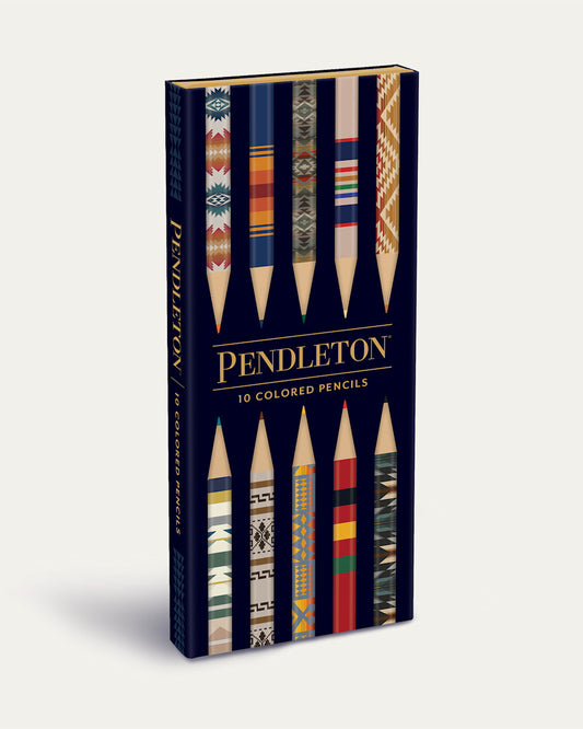 Shop Pendleton Branded Colored Pencils - Set of 10 Colors - Pendleton Sale