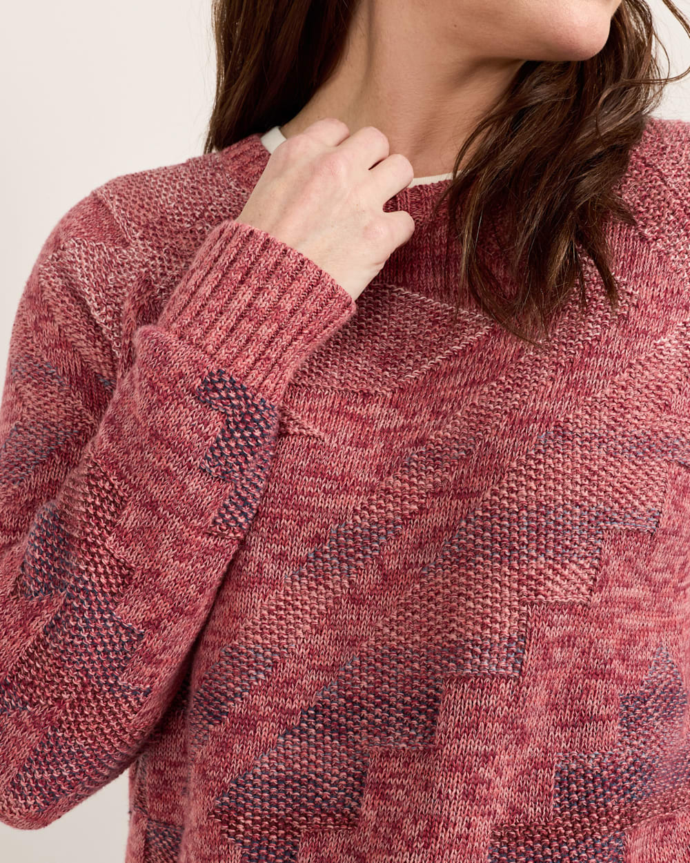 Women's Raglan Cotton Sweater - Pendleton Discount