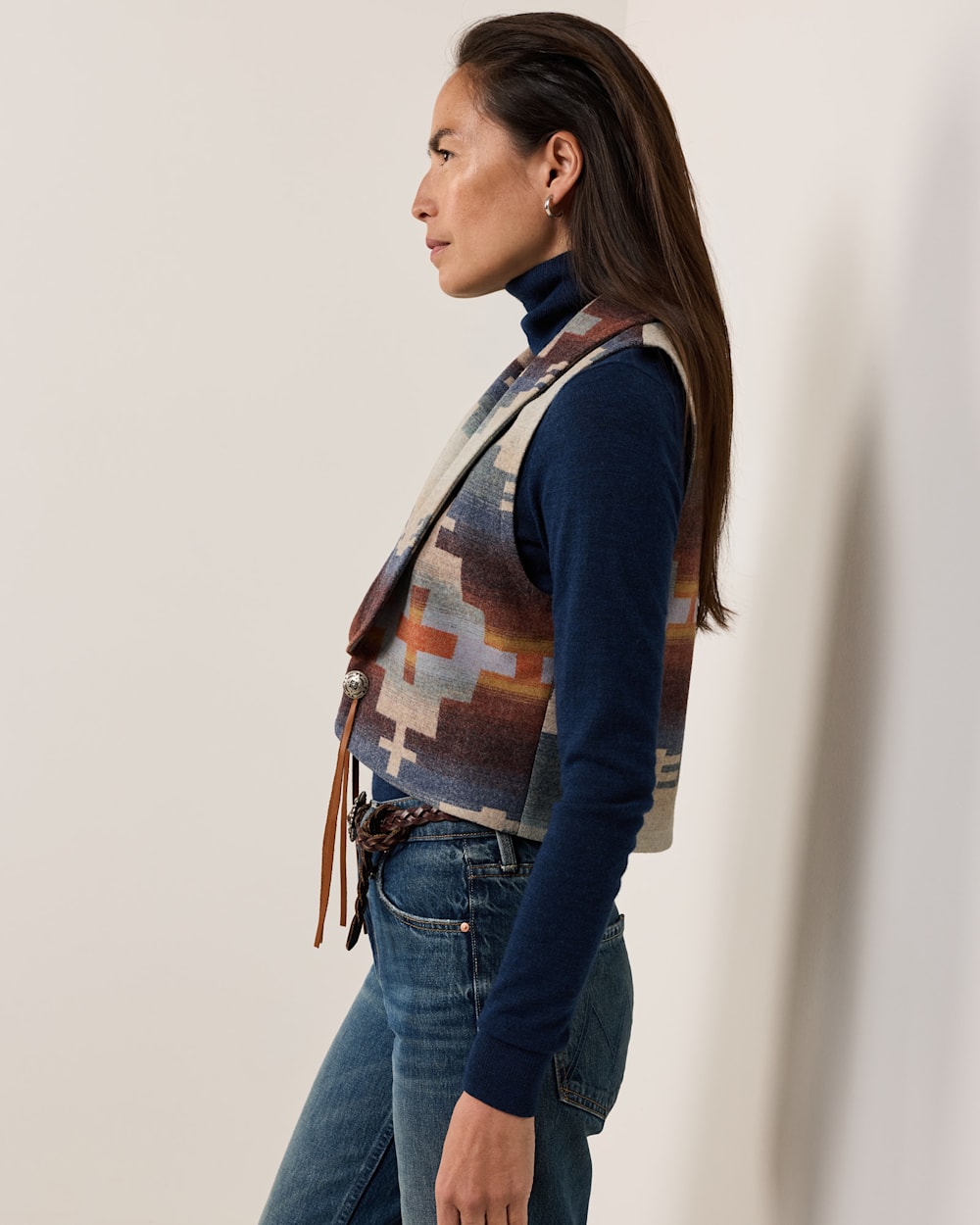 Women's Dakota Wool Vest - Pendleton Exclusive