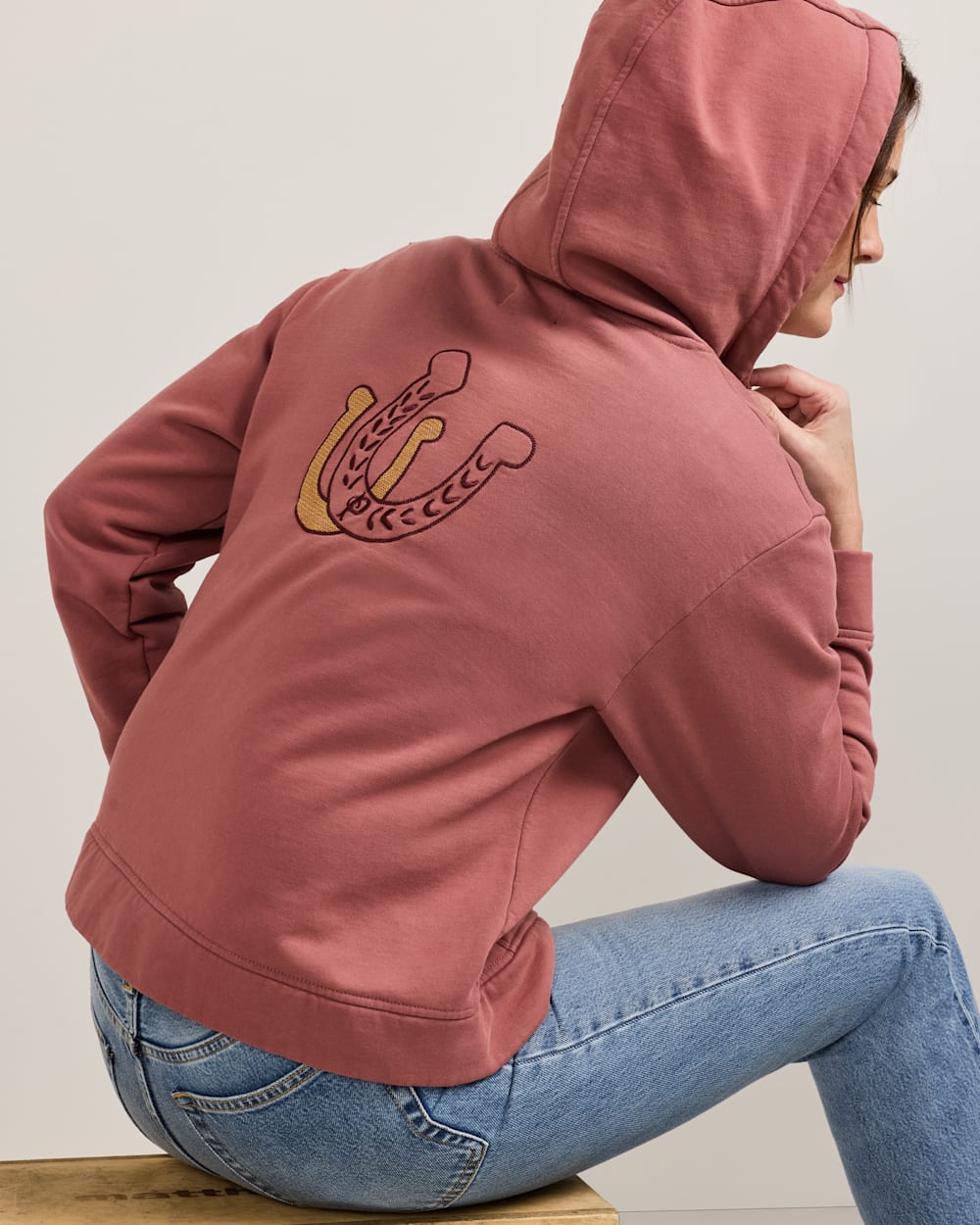 Women's Embroidered Graphic Zip Hoodie - Pendleton Sale