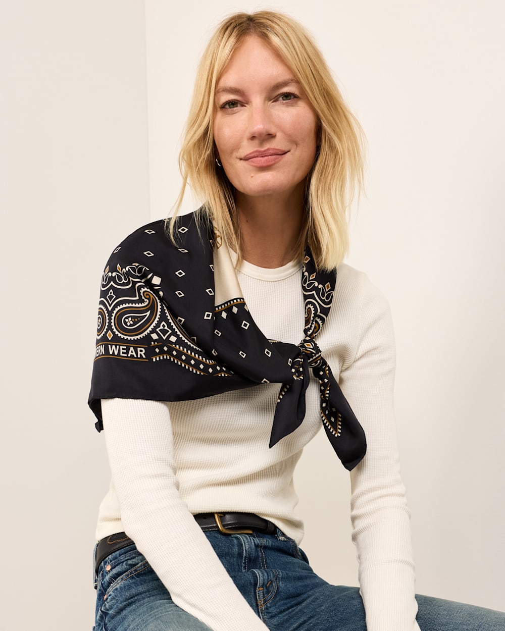 Rodeo Spirit Silk Scarf - Pendleton Best Price
