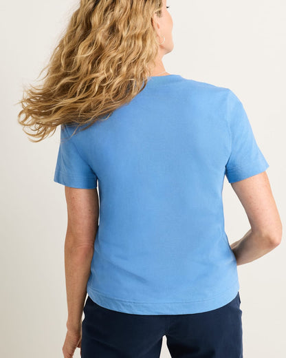 Women's Cotton Deschutes Tee: Soft & Casual - Pendleton New