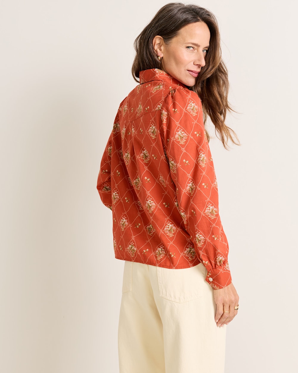 Shop Women's Cowgirl Lattice Winona Puff Sleeve Shirt - Pendleton New