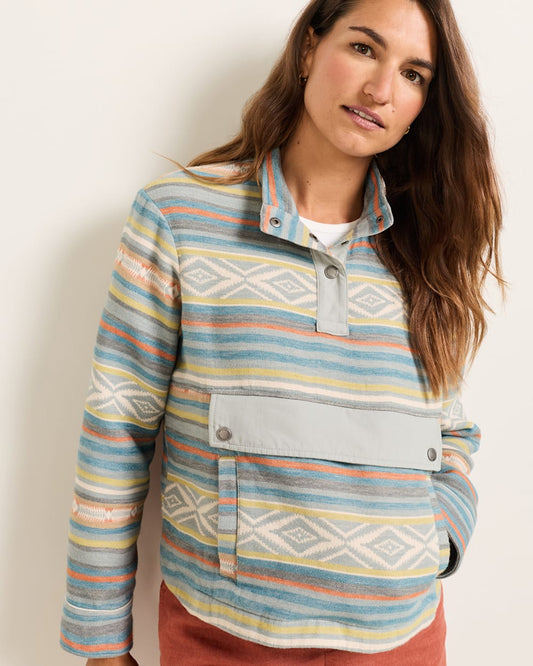 Shop Women's Cotton Doublesoft Half-Snap Pullover Shirt - Pendleton Exclusive