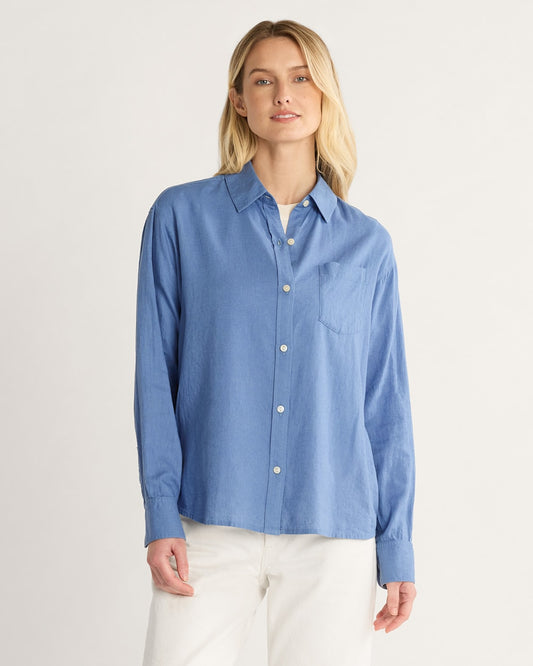 Shop Women's Coastal Linen Shirt Lightweight and Stylish - Pendleton Hot Sale