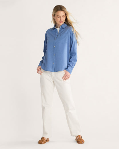 Shop Women's Coastal Linen Shirt Lightweight and Stylish - Pendleton Hot Sale