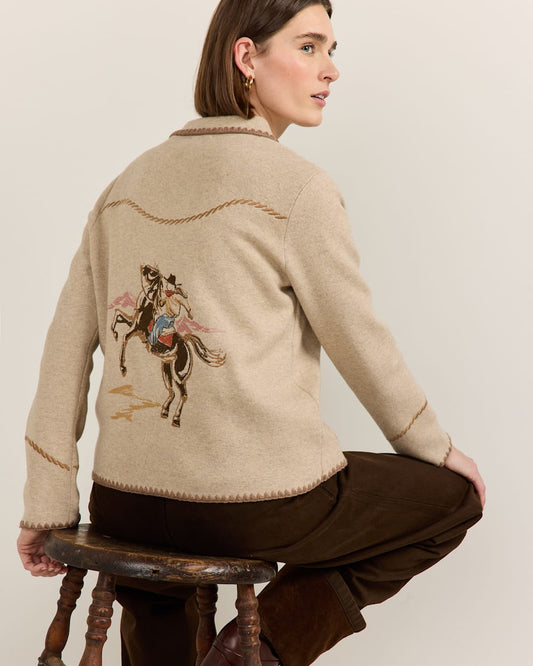Shop Women's Cotton Western Souvenir Cardigan Sweater - Pendleton Deals