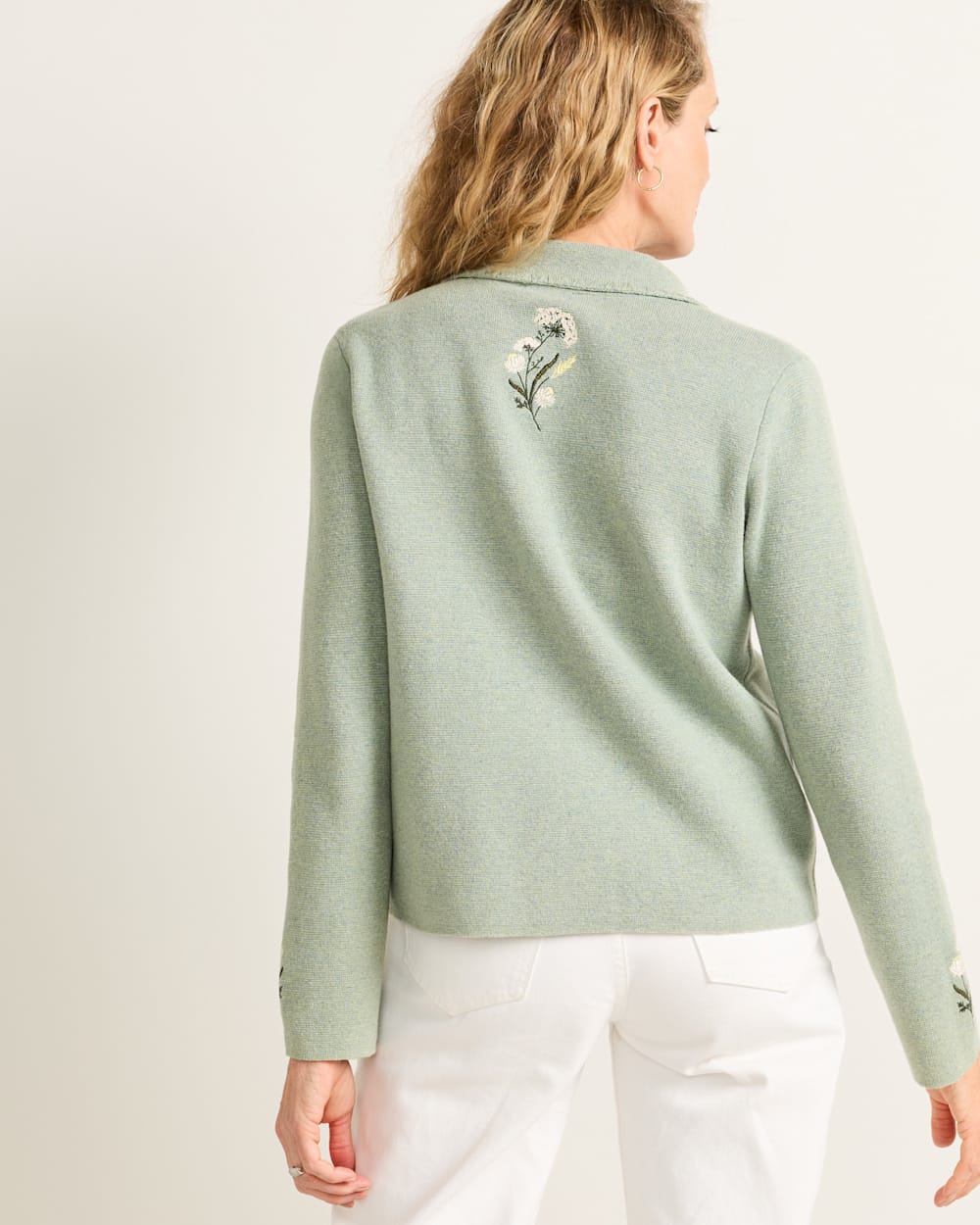 Shop Women's Floral Cotton Wool Blend Souvenir Cardigan - Pendleton Recommended
