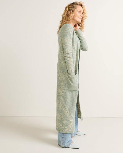 Shop Women's Long Textured Open Duster Cardigan Sweater - Pendleton Hot Sale