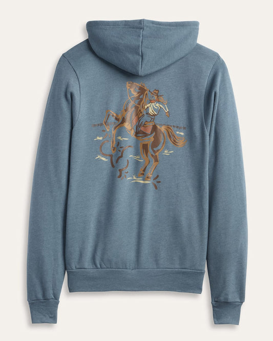 Shop Women's Cotton Western Graphic Zip Hoodie Jacket - Pendleton Special Offer
