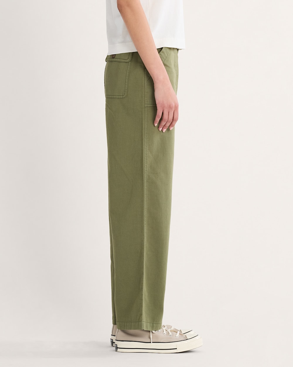 Shop Women's Cotton Linen Utility Pants - Pendleton Everyday