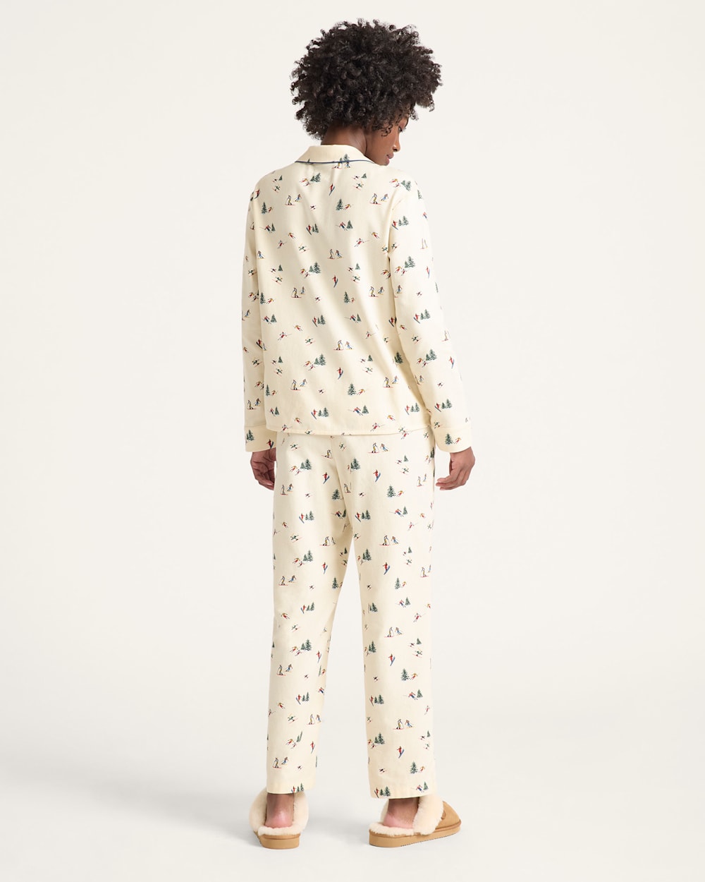 Shop Women's Ski Print Flannel Pajama Set in Sleepwear - Pendleton Deals