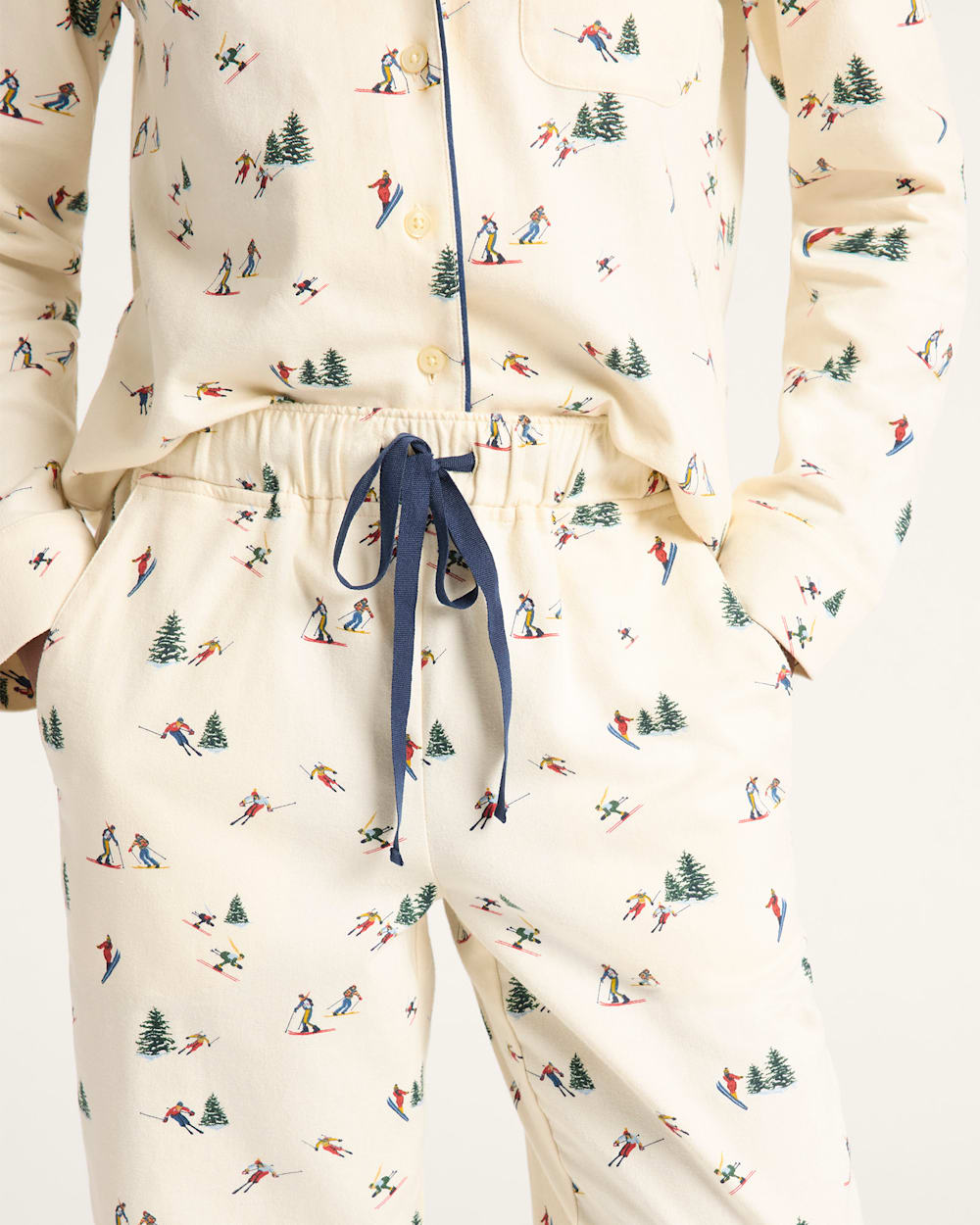 Shop Women's Ski Print Flannel Pajama Set in Sleepwear - Pendleton Deals