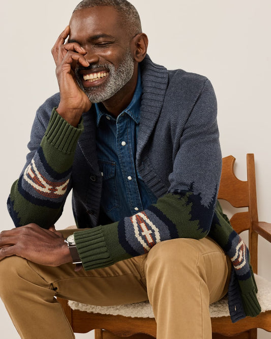 Men's Mountain Cotton Cardigan - Pendleton Recommended