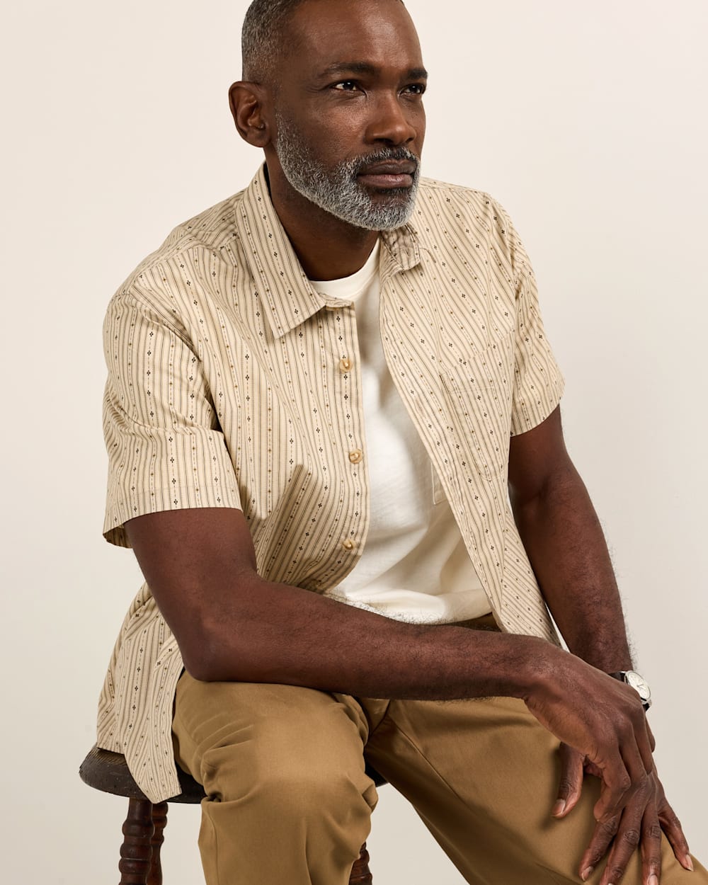 Men's Short-Sleeve Shoreline Cotton Shirt - Pendleton Smart Buy