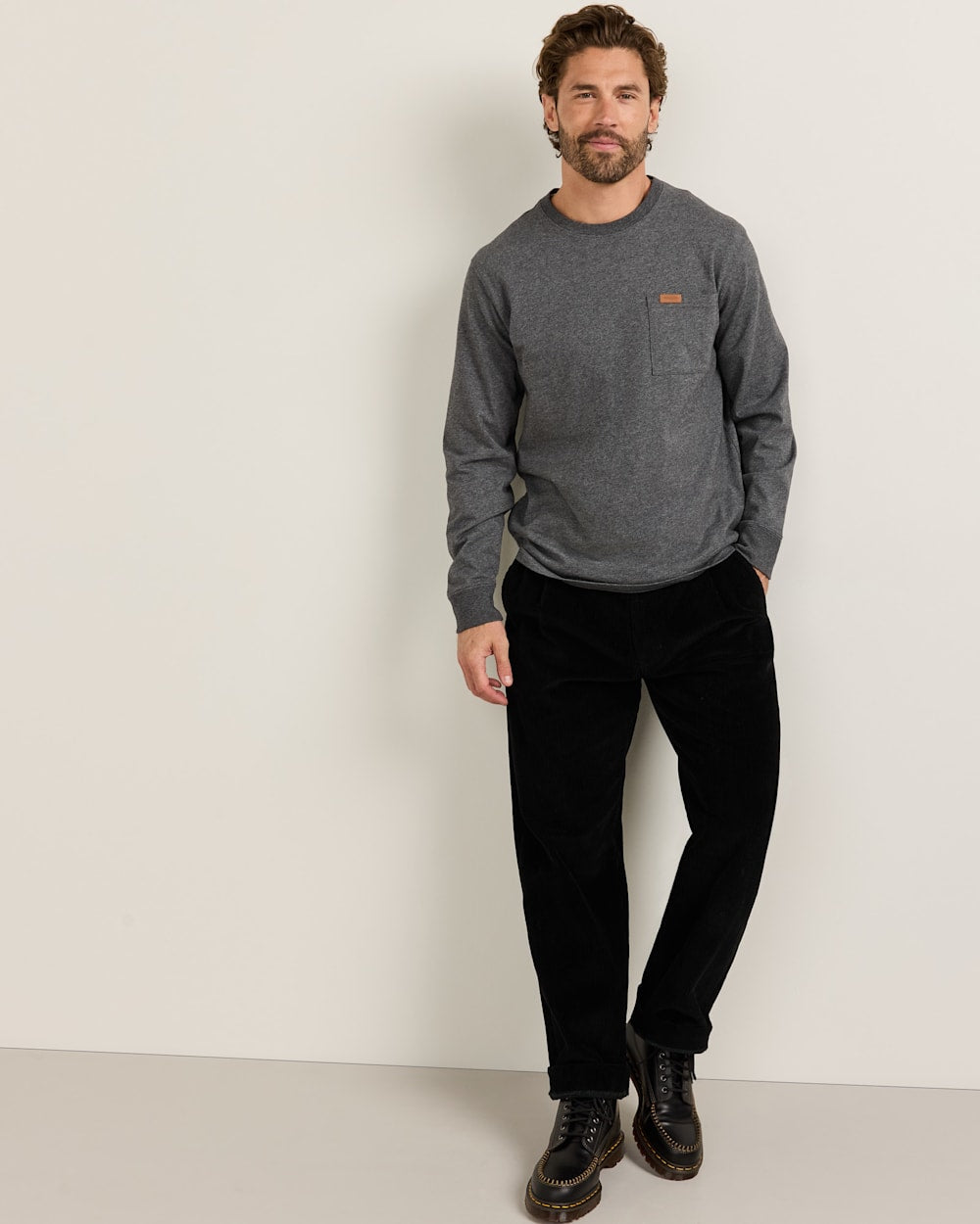 Men's Long-Sleeve Deschutes Pocket Tee - Pendleton Everyday