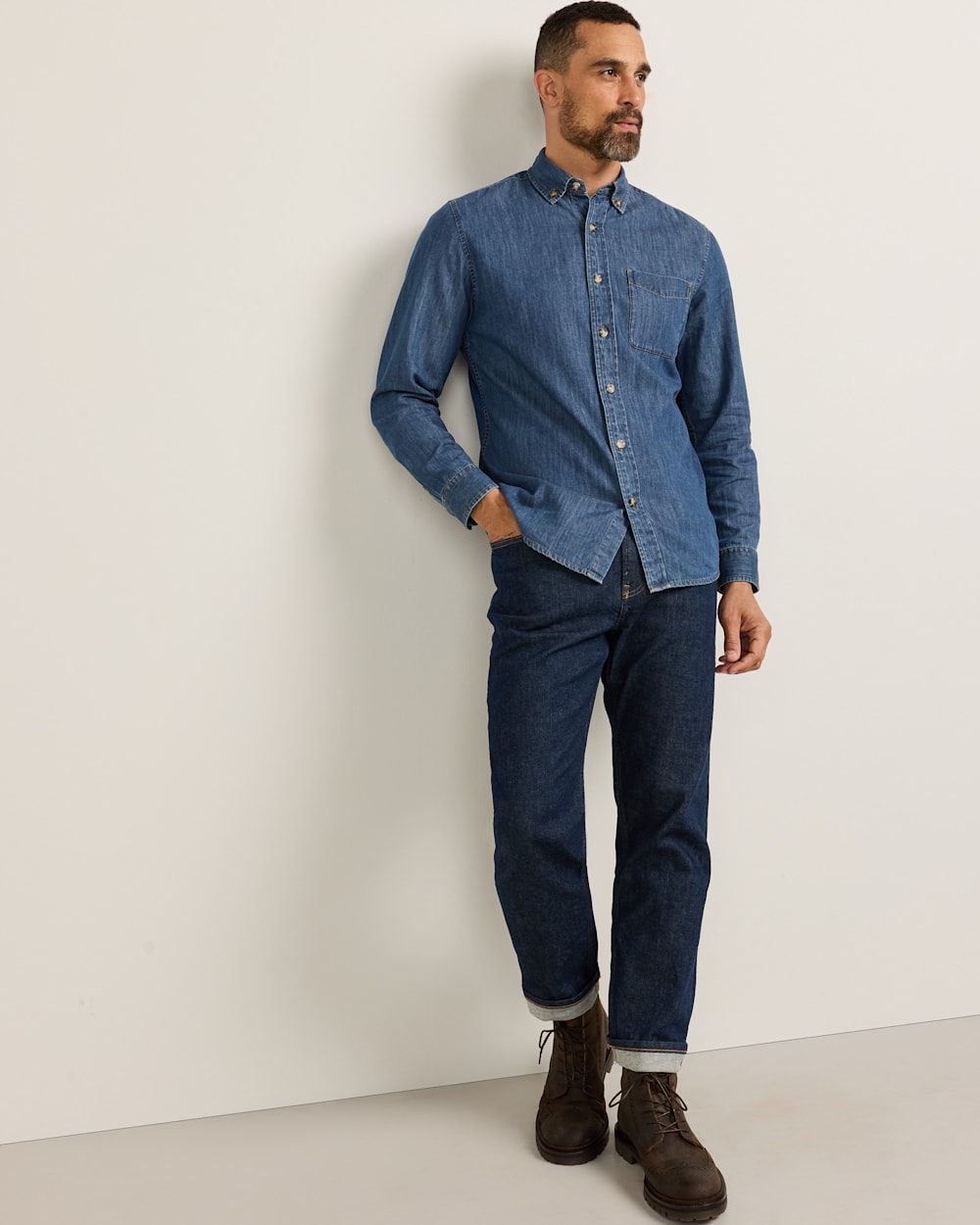 Men's Riley Denim Shirt - Pendleton Latest