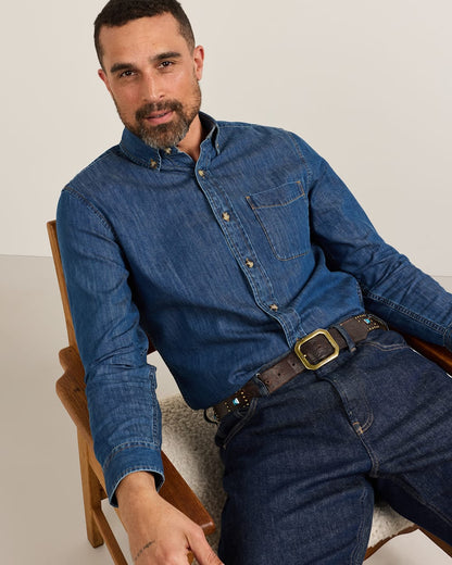 Men's Riley Denim Shirt - Pendleton Latest