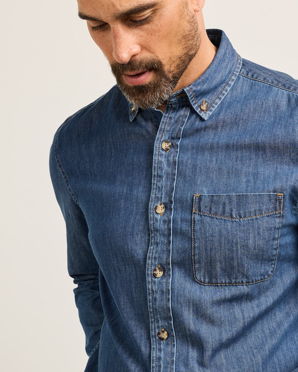 Men's Riley Denim Shirt - Pendleton Latest
