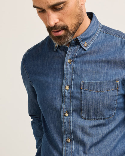 Men's Riley Denim Shirt - Pendleton Latest