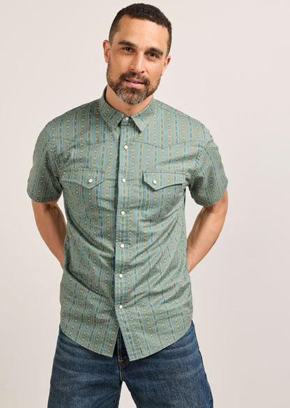 Men's Short-Sleeve Laramie Snap-Front Shirt - Pendleton Trending