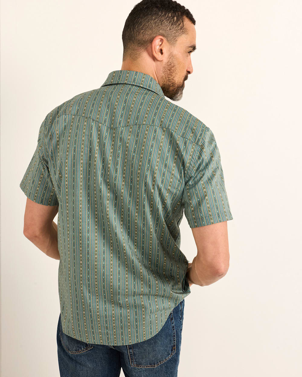 Men's Short-Sleeve Laramie Snap-Front Shirt - Pendleton Trending